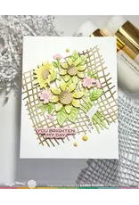 WAFFLE FLOWER WAFFLE FLOWER BURLAP MATRICE DE DÉCOUPE