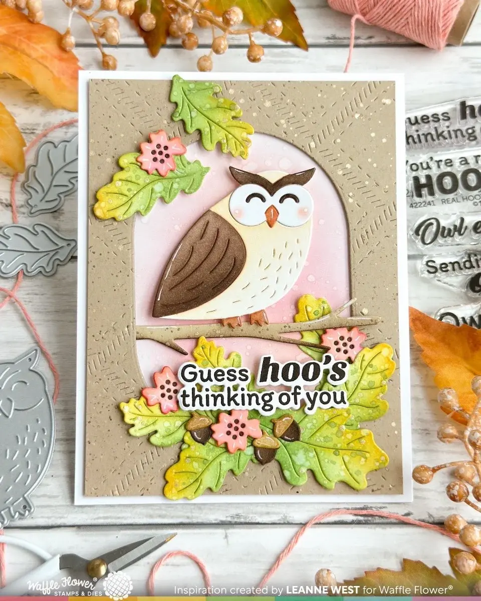 WAFFLE FLOWER WAFFLE FLOWER AUTUMN BRANCH DIE SET