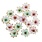 PRIMA PRIMA CHRISTMAS BLUSH SNOWY MORNING PAPER FLOWERS 15/PK