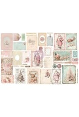 PRIMA PRIMA CHRISTMAS BLUSH EPHEMERA JUNK JOURNAL KIT 76/PK