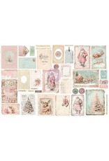 PRIMA PRIMA CHRISTMAS BLUSH ÉPHÉMÈRE JUNK JOURNAL 76/PK
