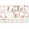 PRIMA PRIMA CHRISTMAS BLUSH FROSTY FRAMES EPHEMERA 76/PK