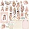PRIMA PRIMA CHRISTMAS BLUSH COZY CHRISTMAS EPHEMERA 72/PK