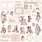 PRIMA PRIMA CHRISTMAS BLUSH FROSTY MEMORIES EPHEMERA 100/PK