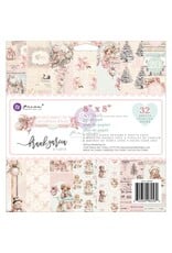 PRIMA PRIMA CHRISTMAS BLUSH 8x8 PAPER PAD 32 SHEETS
