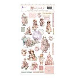 PRIMA PRIMA CHRISTMAS BLUSH AUTOCOLLANTS