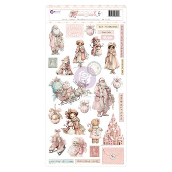 PRIMA PRIMA CHRISTMAS BLUSH STICKERS