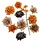 PRIMA PRIMA MADE OF MAGIC WITCHING HOUR BLOOMS PAPER FLOWERS 11/PK
