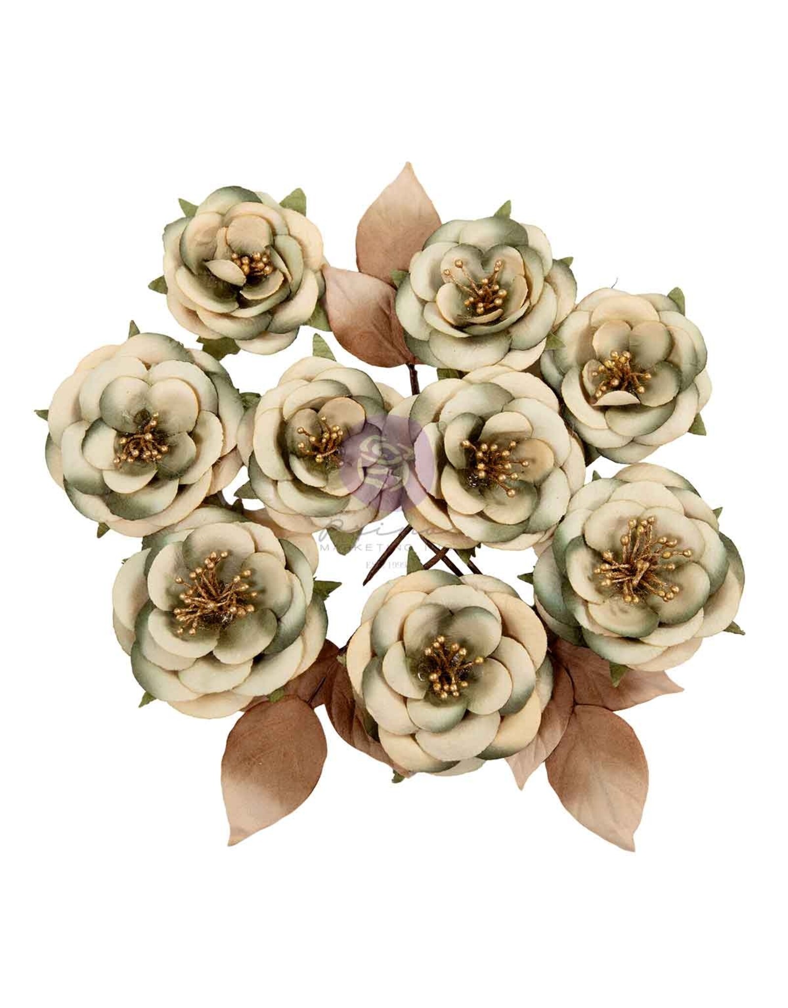 PRIMA PRIMA MADE OF MAGIC FLEURS ENCHAÎNÉES PAR LE SORT FLEURS EN PAPIER 12/PK