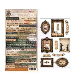 PRIMA PRIMA MADE OF MAGIC CHIPBOARD STICKERS 61/PK