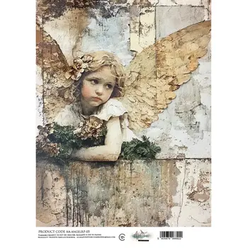 ALCHEMY OF ART ALCHEMY OF ART ANGEL 05 A4 RICE PAPER
