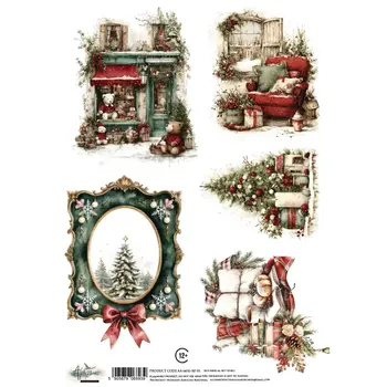 ALCHEMY OF ART ALCHEMY OF ART THE MAGIC OF DECEMBER 01 A4 RICE PAPER