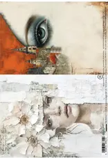 ALCHEMY OF ART ALCHEMY OF ART COLLAGE 01 A4 RICE PAPER