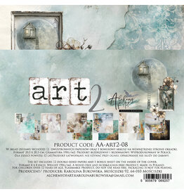 ALCHEMY OF ART ALCHEMY OF ART ART 2 8x8 PAPER PACK 12 SHEETS