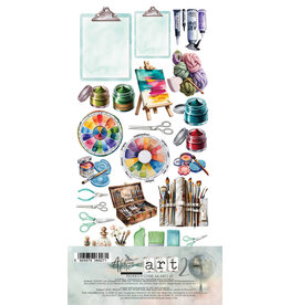ALCHEMY OF ART ALCHEMY OF ART ART 2 6x12 EXTRAS DIE-CUTS
