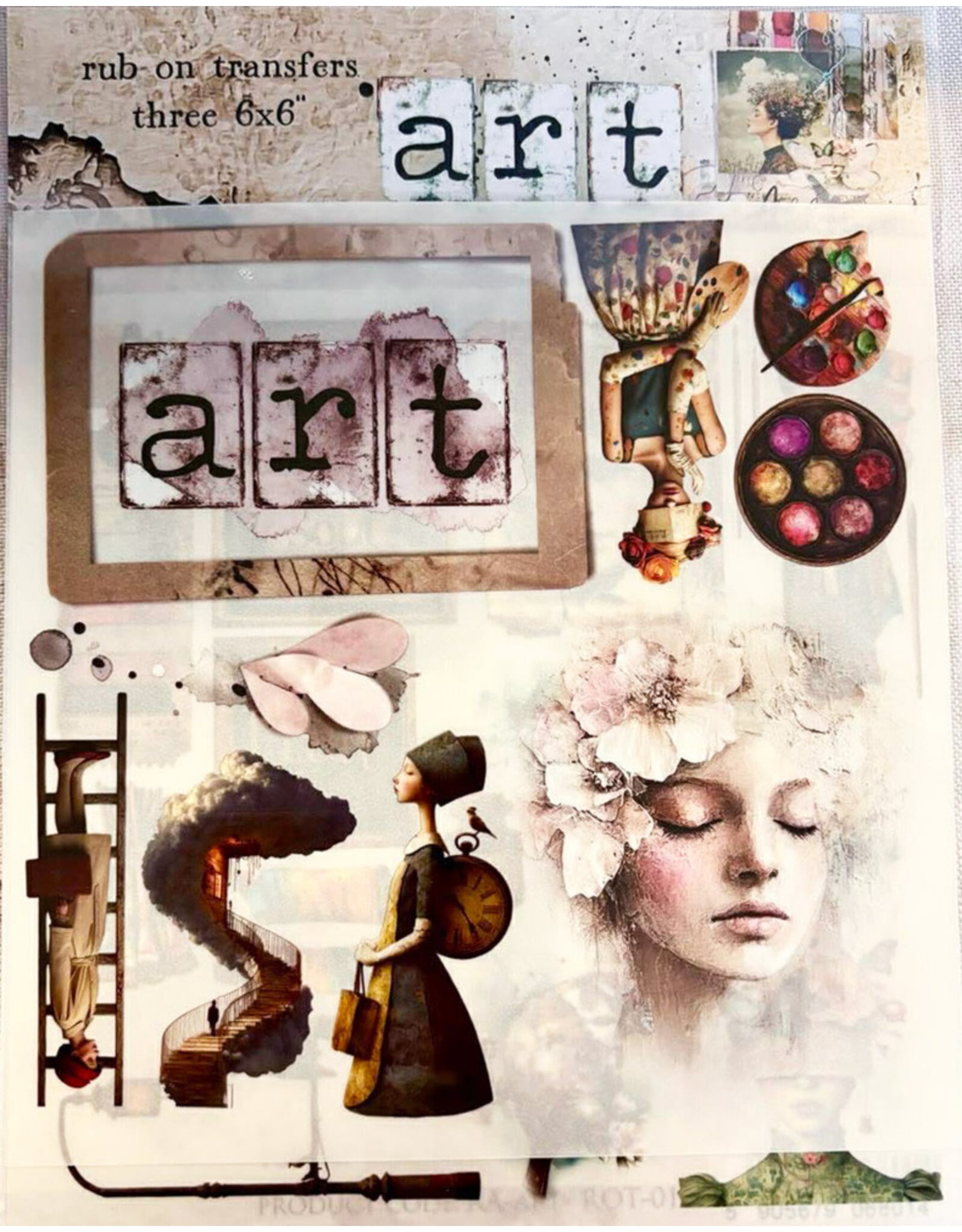 ALCHEMY OF ART ALCHEMY OF ART ART RUB-ON TRANSFERS