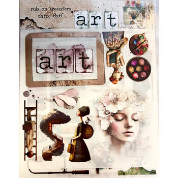 ALCHEMY OF ART ALCHEMY OF ART ART RUB-ON TRANSFERS
