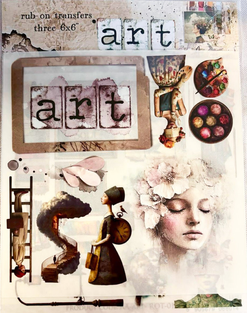 ALCHEMY OF ART ALCHEMY OF ART ART RUB-ON TRANSFERS