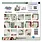 3QUARTER DESIGNS 3QUARTER DESIGNS SILENT NIGHT 8x8 PAPER PACK & DIECUTS SET