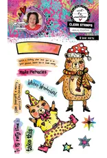 STUDIOLIGHT STUDIOLIGHT ART BY MARLENE A BEAR PARTY CLEAR STAMP SET