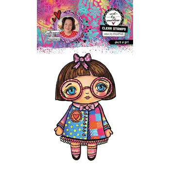 STUDIOLIGHT STUDIOLIGHT ART BY MARLENE JUST A GIRL CLEAR STAMP