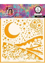 STUDIOLIGHT STUDIOLIGHT ART BY MARLENE STARRY NIGHT 8x8 MASKS STENCIL