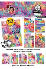 STUDIOLIGHT STUDIOLIGHT ART BY MARLENE HANDPAINTED PAPERS COLLAGE PAPER PAD