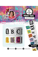 STUDIOLIGHT STUDIOLIGHT ART BY MARLENE ALPHABET ART WASHI TAPE 2/PK