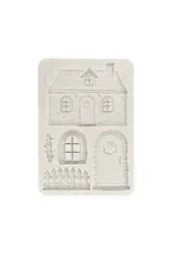 STAMPERIA STAMPERIA CHRISTMAS COTTAGE A5 SILICONE MOULD