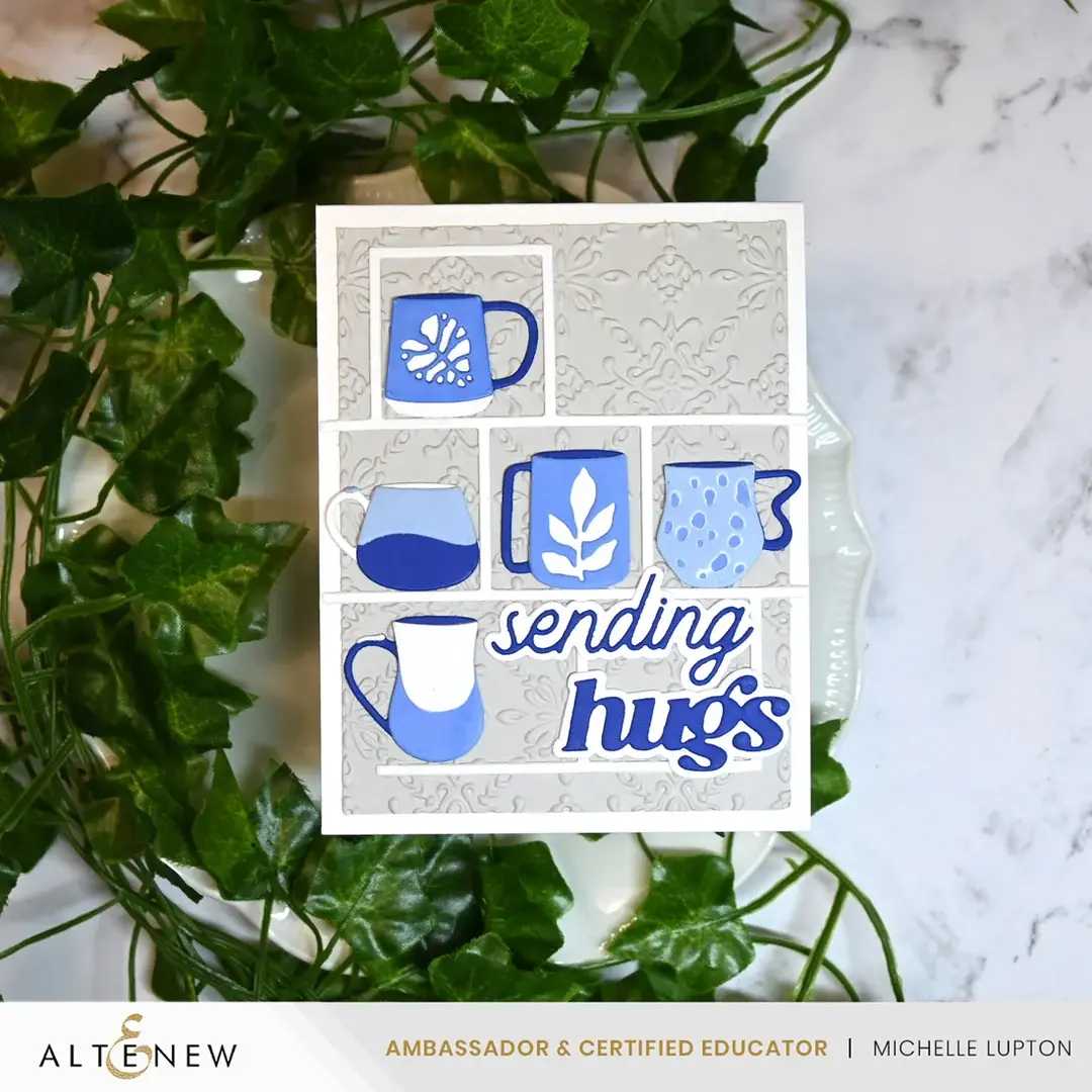 ALTENEW ALTENEW WARM & COZY SENTIMENTS DIE SET