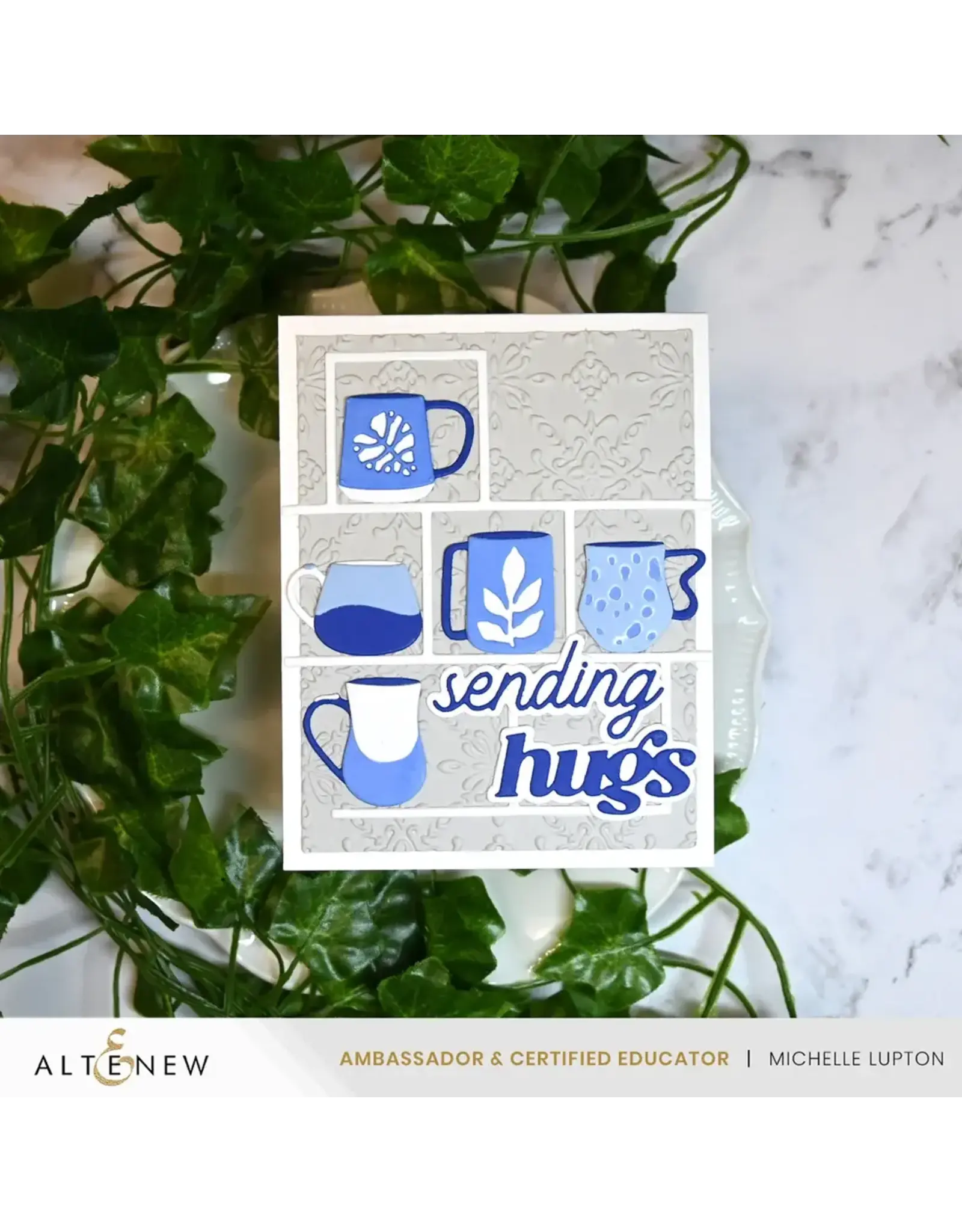 ALTENEW ALTENEW WARM & COZY SENTIMENTS DIE SET