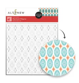 ALTENEW ALTENEW HEIRLOOM FILIGREE 6x6 STENCIL SET 4/PK