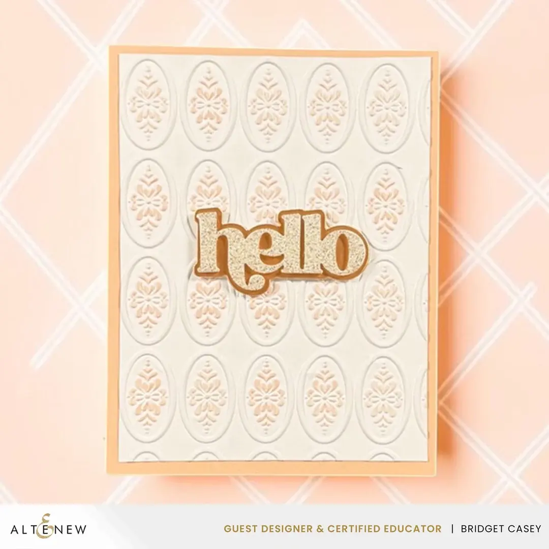 ALTENEW ALTENEW HEIRLOOM FILIGREE 6x6 STENCIL SET 4/PK