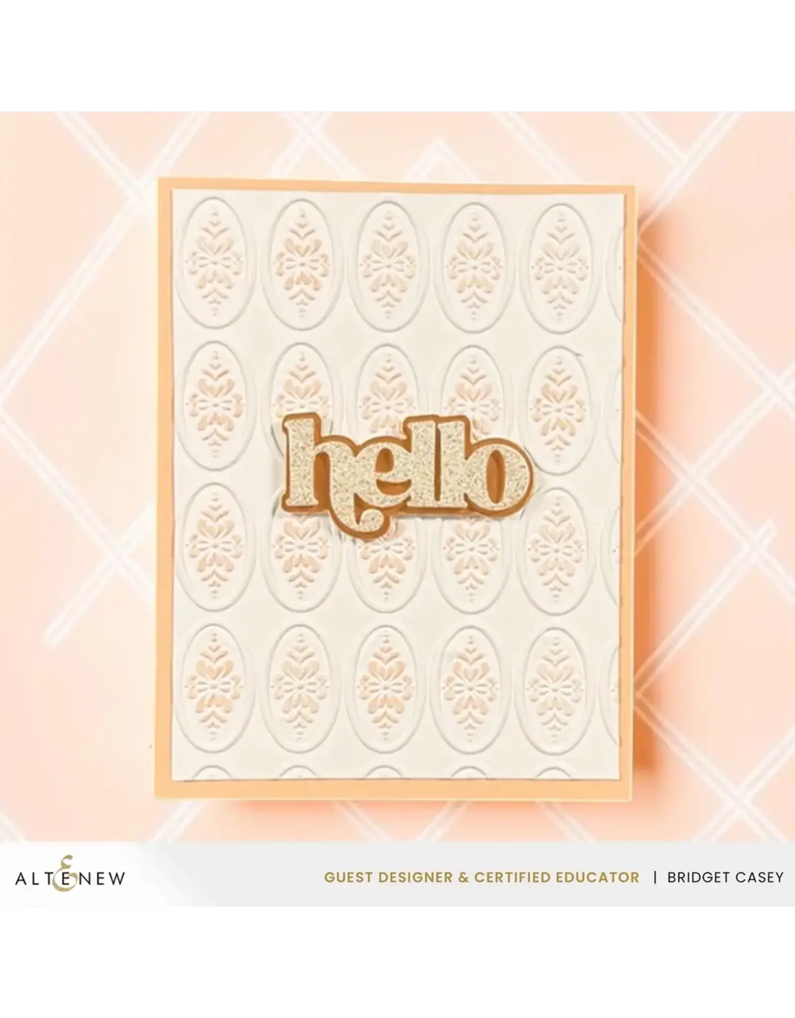 ALTENEW ALTENEW HEIRLOOM FILIGREE 6x6 STENCIL SET 4/PK