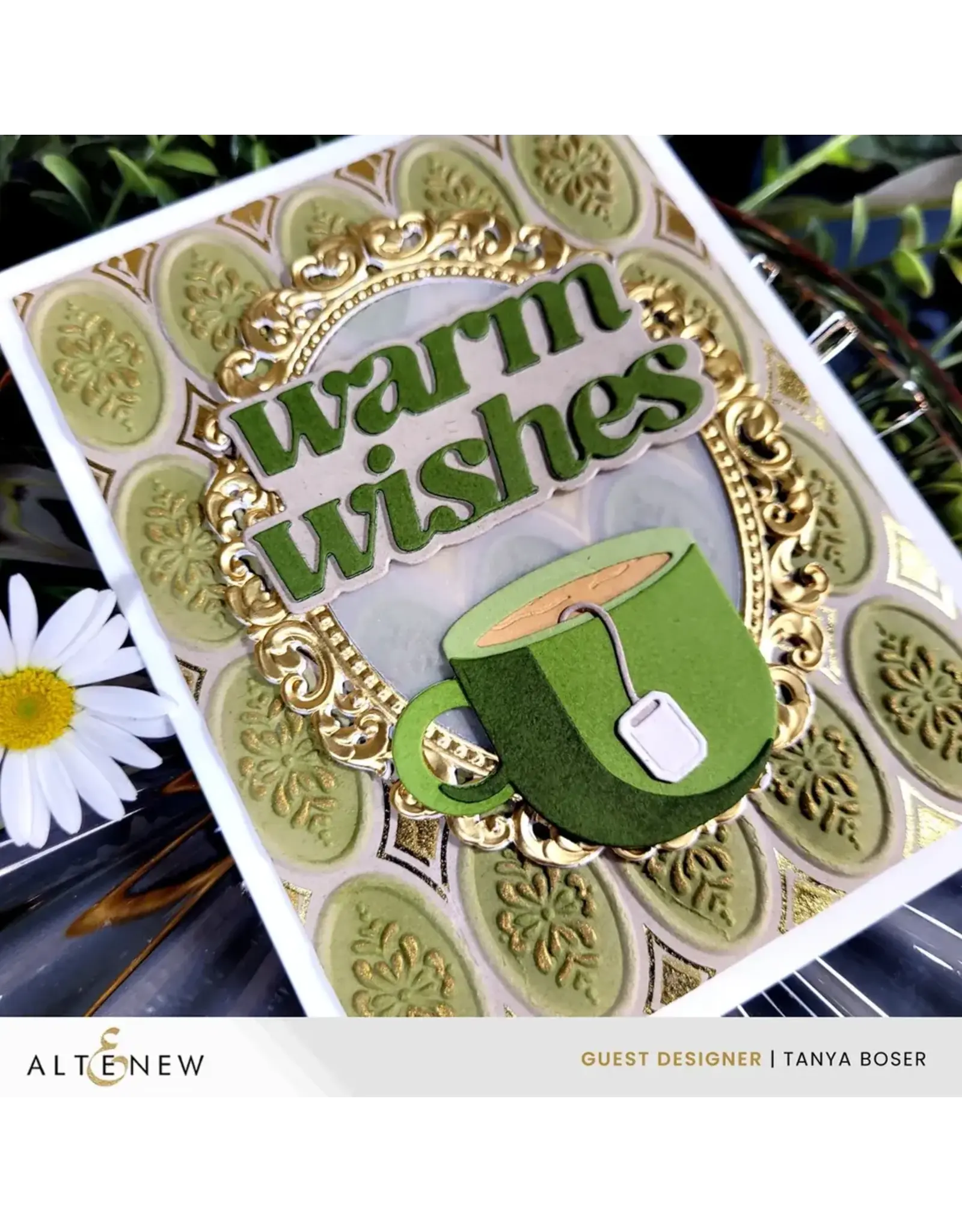ALTENEW ALTENEW HEIRLOOM FILIGREE 3D EMBOSSING FOLDER