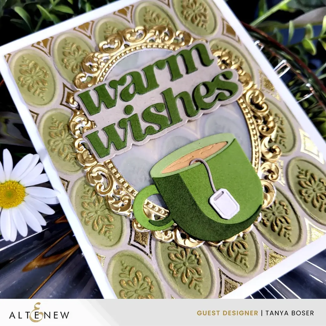 ALTENEW ALTENEW HEIRLOOM FILIGREE 3D EMBOSSING FOLDER
