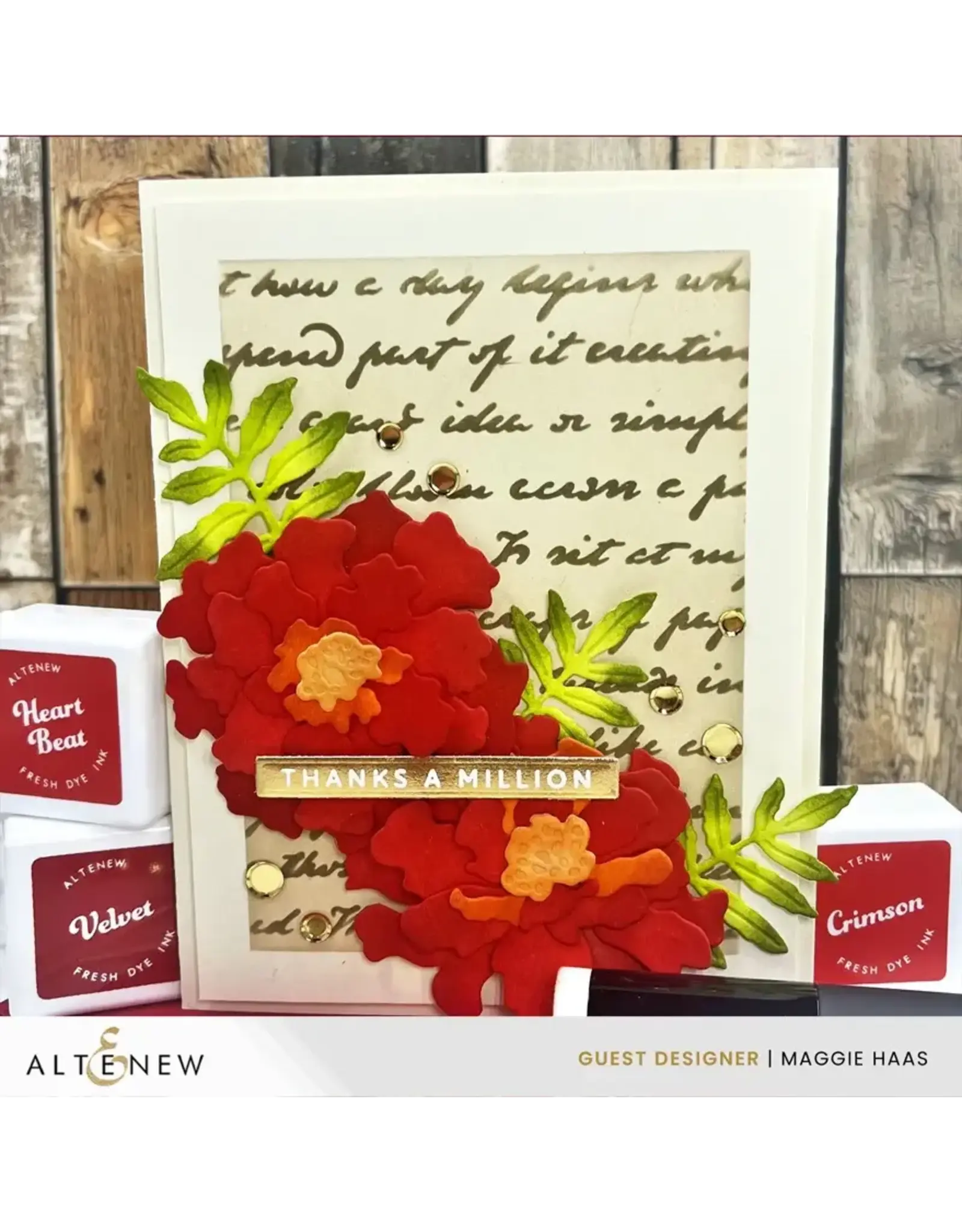 ALTENEW ALTENEW CRAFT-A-FLOWER: MARIGOLD LAYERING DIE SET