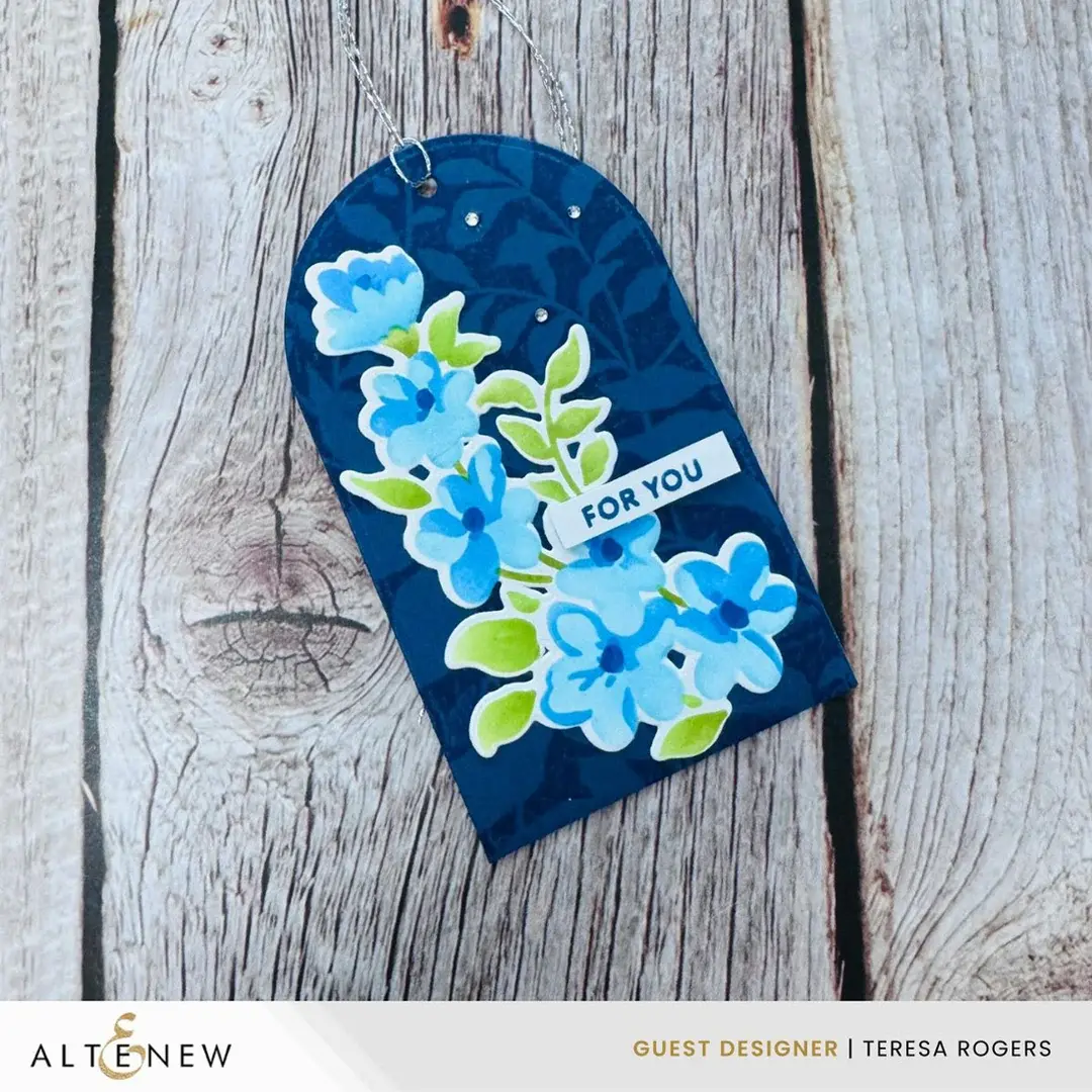 ALTENEW ALTENEW CRAFT YOUR LIFE PROJECT KIT: THE AFTERNOON SPREAD CLEAR STAMP, STENCIL SET, 3D EMBOSSING FOLDER AND DIE SET BUNDLE