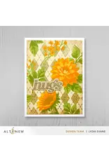 ALTENEW ALTENEW STENCIL ART: BOTANICAL ARGYLE STENCIL AND ADD-ON DIE BUNDLE