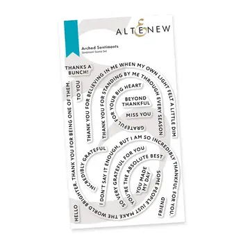ALTENEW ALTENEW ARCHED SENTIMENTS CLEAR STAMP SET