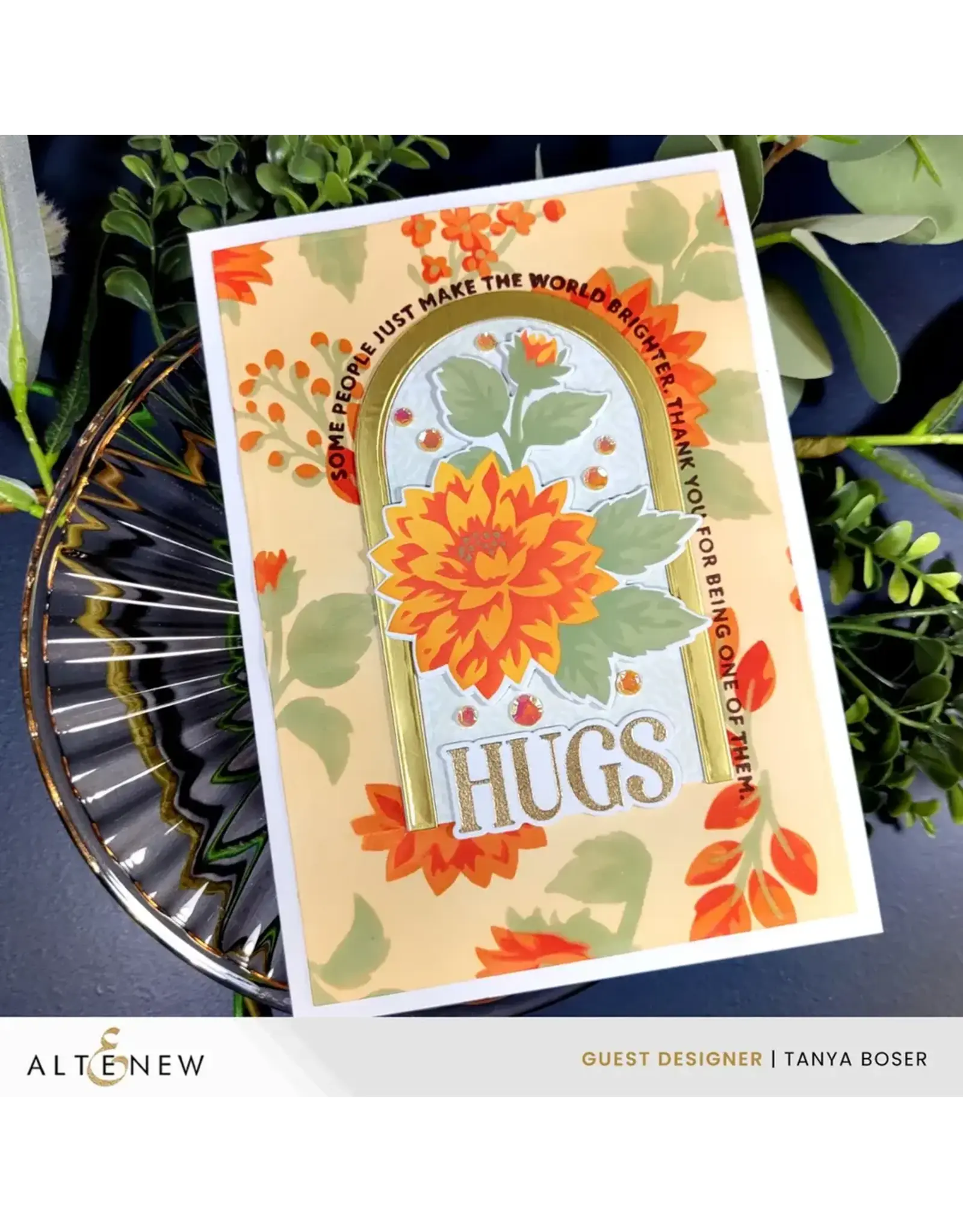 ALTENEW ALTENEW ARCHED SENTIMENTS CLEAR STAMP SET