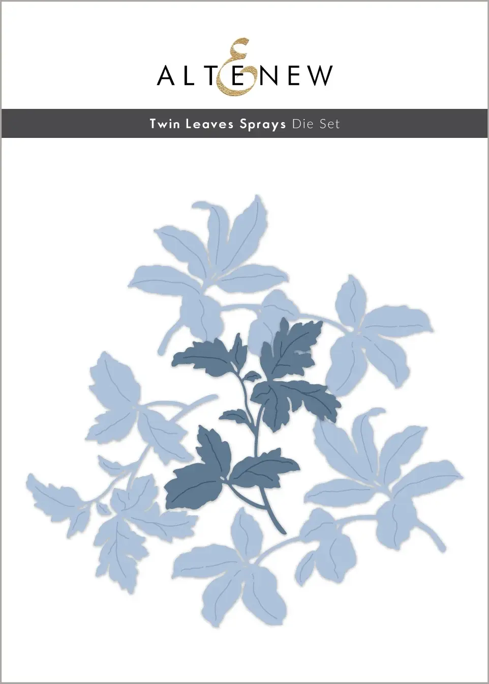 ALTENEW ALTENEW TWIN LEAVES SPRAYS DIE SET