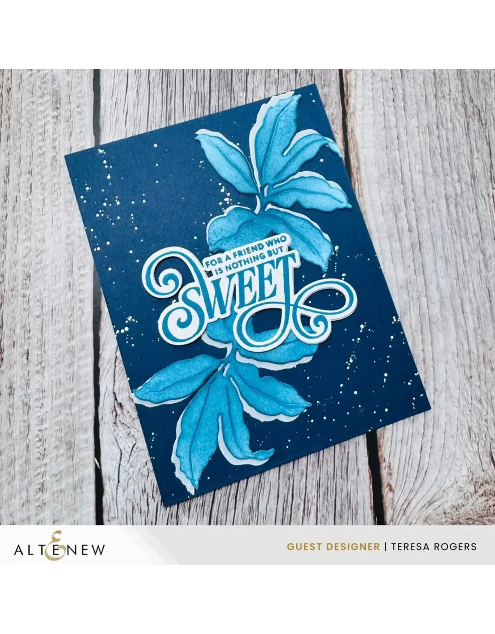 ALTENEW ALTENEW TWIN LEAVES SPRAYS DIE SET