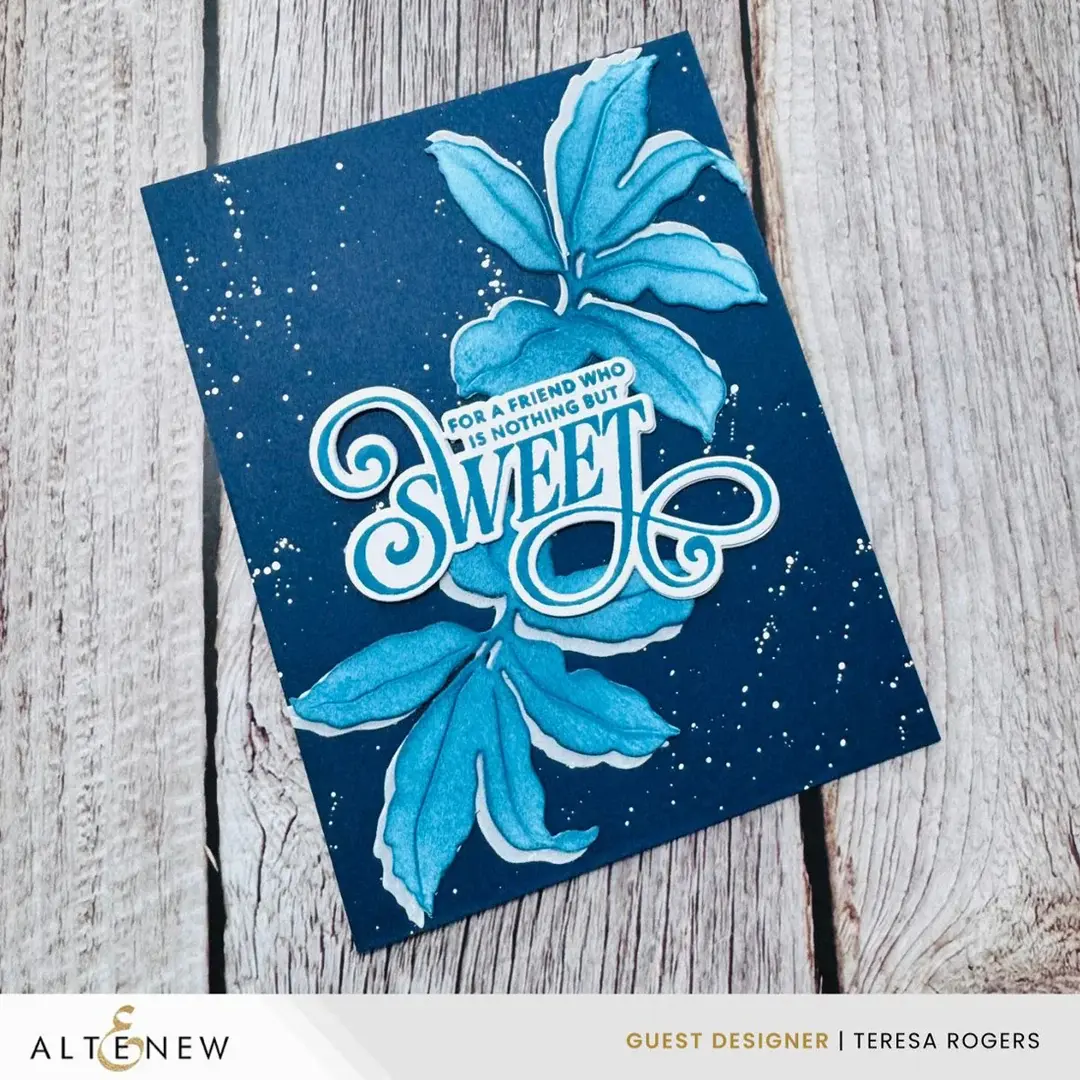 ALTENEW ALTENEW TWIN LEAVES SPRAYS DIE SET