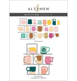 ALTENEW ALTENEW MY FAVOURITE MUGS LAYERING DIE SET