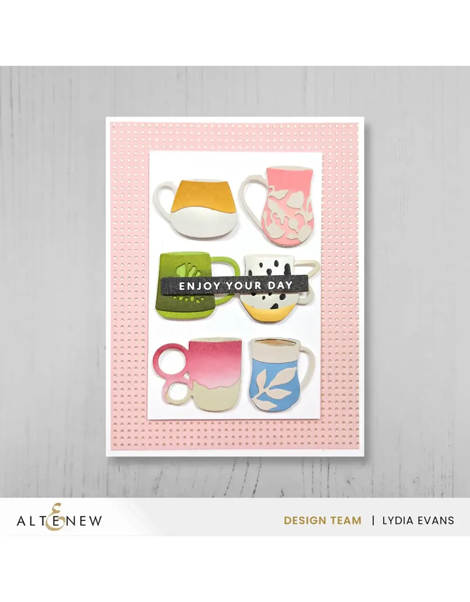 ALTENEW ALTENEW MES MUGS PRÉFÉRÉS ENSEMBLE DE MATRICES DE DÉCOUPE