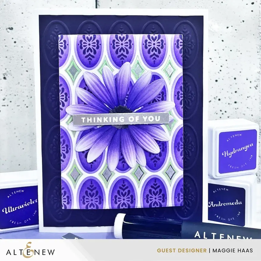 ALTENEW ALTENEW HEIRLOOM FILIGREE PRESS PLATE, STENCIL SET AND 3D EMBOSSING FOLDER BUNDLE
