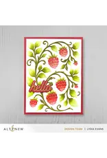 ALTENEW ALTENEW RASPBERRY BLISS 3D EMBOSSING FOLDER AND STENCIL SET BUNDLE