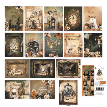 PRIMA PRIMA MADE OF MAGIC 3x4 CARTES DE NOTES POUR JOURNAL 45 FEUILLES