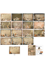 PRIMA PRIMA MADE OF MAGIC 4x6 CARTES DE NOTES POUR JOURNAL 45 FEUILLES